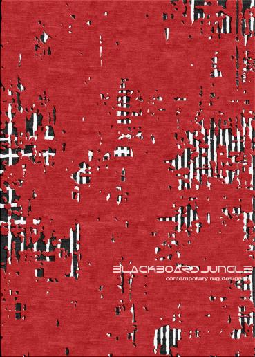 Matrix 141 ...... Red 3D texture rug