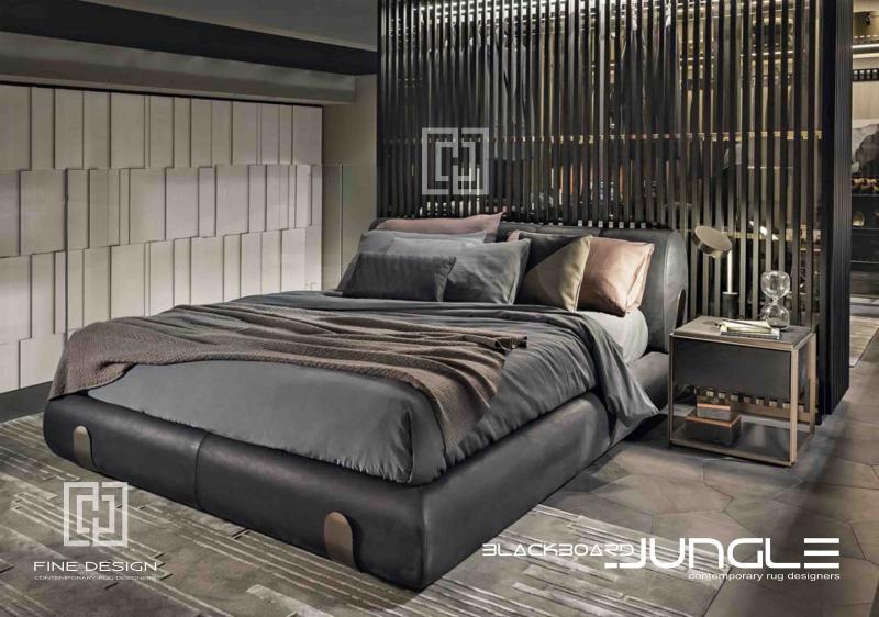 Contemporary_textured_bedroom_rug