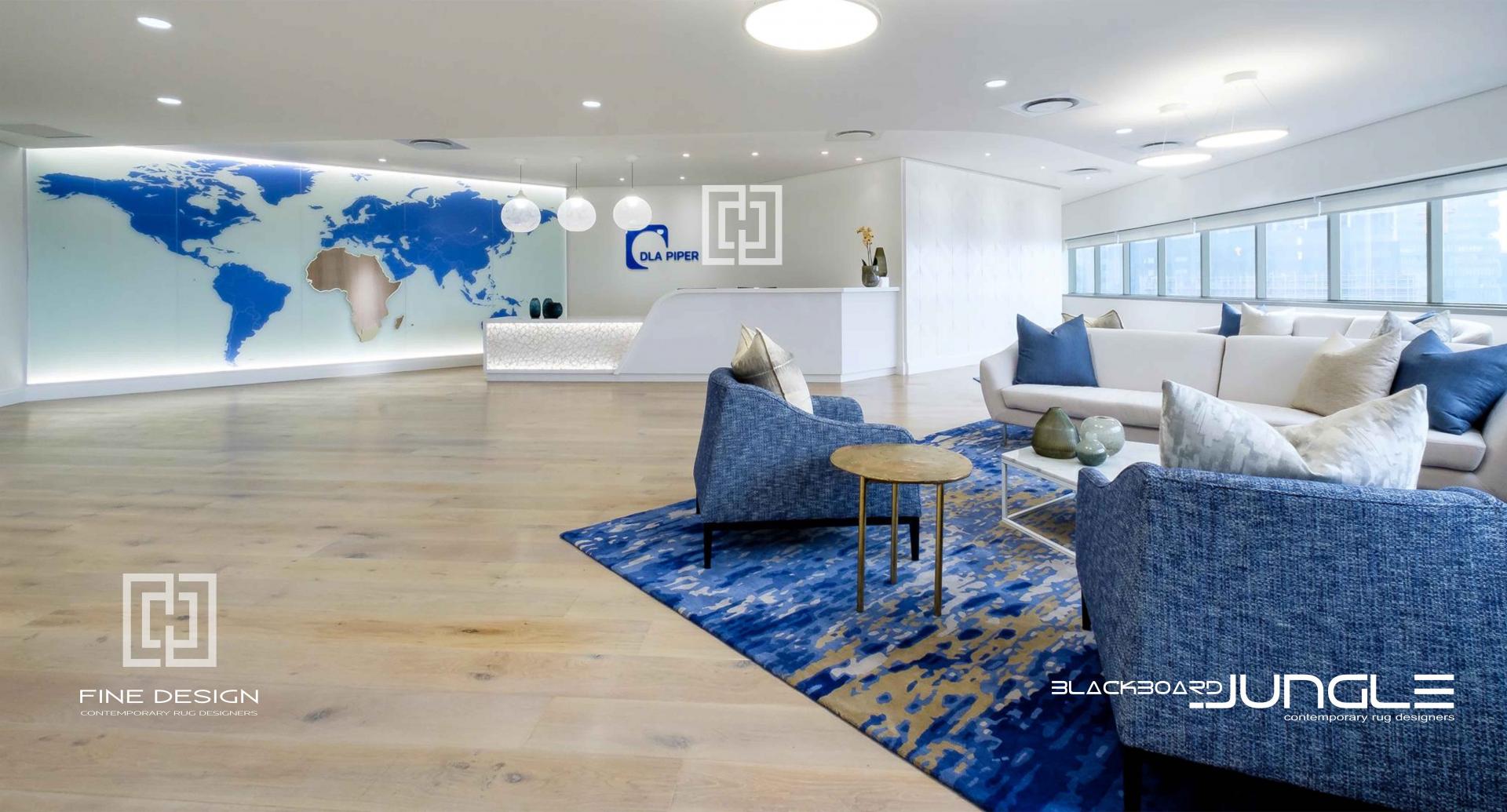 Corporate_reception_rug_in_blue