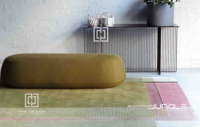 Green_and_pink_textured_rug